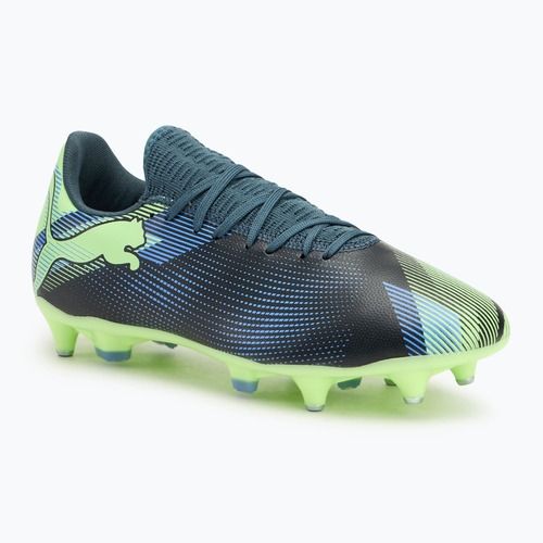 Futbolo batai PUMA Future 7 Play MxSG grey skies/elektro purple