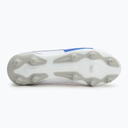 Vaikiški futbolo batai PUMA King Match FG/AG Jr puma white/bluemazing/flat light grey/sunset glow