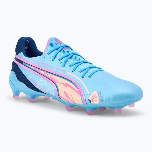 Futbolo batai PUMA King Ultimate Vol. Up FG/AG luminous blue