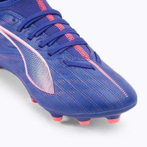 Vaikiški futbolo batai PUMA Ultra 5 Match FG/AG Jr lapis lazuli/puma white/sunset glow