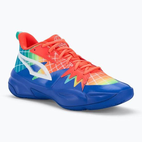 Krepšinio batai męskie PUMA Genetics Marcus Smart royal sapphire/red blast