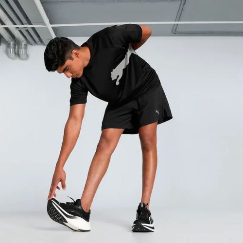 Vyriški marškinėliai PUMA Train All Day Big Cat Tee puma black