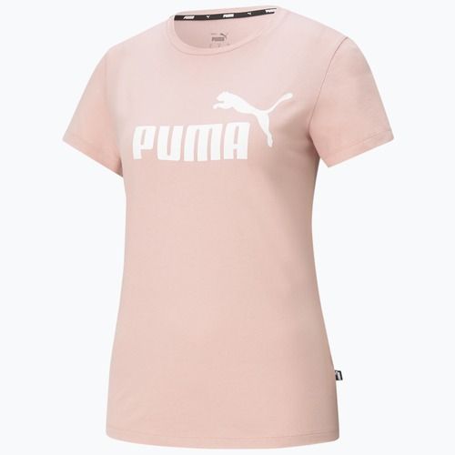 Moteriški marškinėliai PUMA ESS Logo bridal rose
