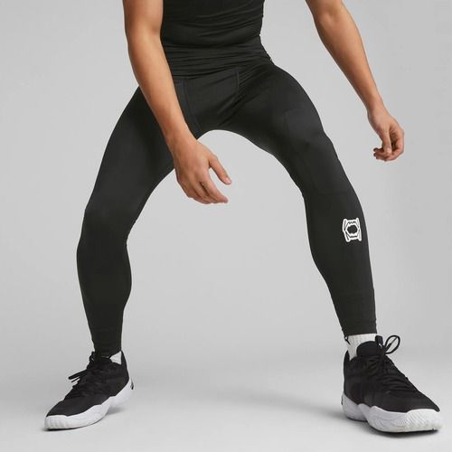 Vyriškos krepšinio tamprės PUMA Hoops Team Full Baselayer puma black