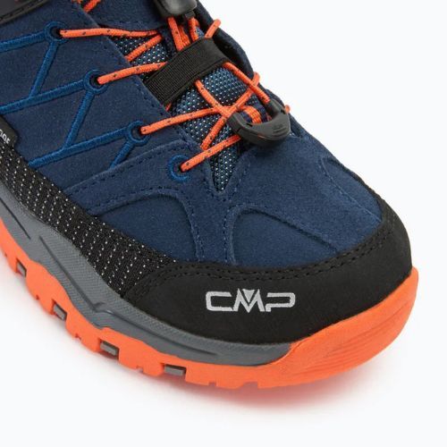 Vaikiški žygio batai CMP Rigel Low Wp b.blue / arancio