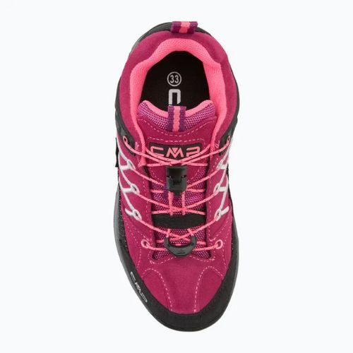 Vaikiški žygio batai CMP Rigel Low Wp berry / pink fluo