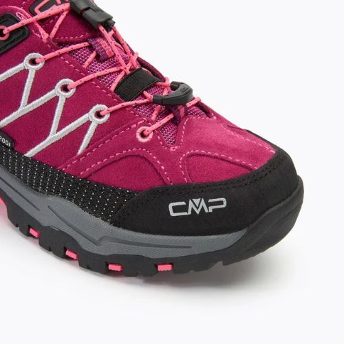 Vaikiški žygio batai CMP Rigel Low Wp berry / pink fluo
