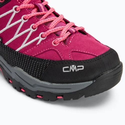 Paauglių batai CMP Rigel Low Wp berry / pink fluo