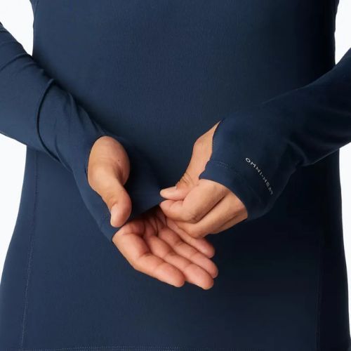 Vyriški termoaktyvūs marškinėliai ilgomis rankovėmis Columbia Midweight Stretch collegiate navy