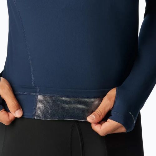 Vyriški termoaktyvūs marškinėliai ilgomis rankovėmis Columbia Midweight Stretch collegiate navy