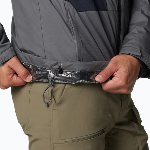 Vyriška pašiltinta striukė Columbia Point Park II Insulated city grey/black