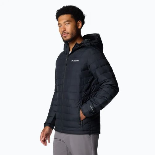 Vyriška pūsta striukė Columbia Powder Lite II Hooded black
