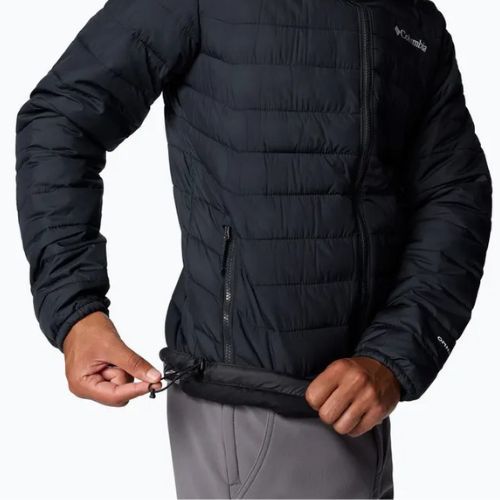 Vyriška pūsta striukė Columbia Powder Lite II Hooded black