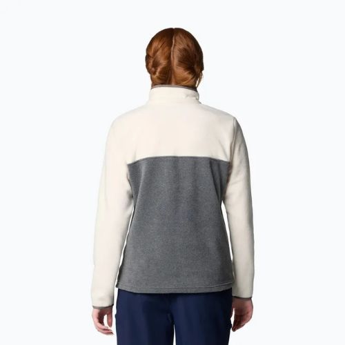 Moteriškas džemperis Columbia Benton Springs 1/2 Snap city grey heather / chelk