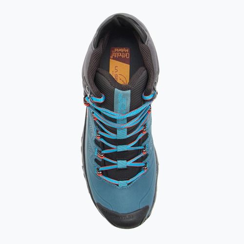 Vyriški žygio batai La Sportiva Ultra Raptor II Mid Leather GTX hurricane/ carbon
