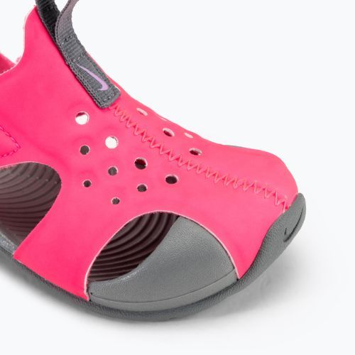 Vaikiški sandalai Nike Sunray Protect 2 hyper pink/smoke grey/fuchsia glow