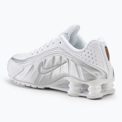 Moteriški batai Nike Shox R4 Shox R4 white/metalicsilver/max orange