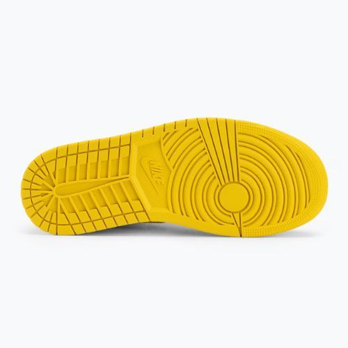 Moteriški batai Nike Air Jordan 1 Mid white/black/vivid sulfur