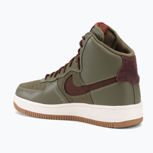 Moteriški batai Nike Air Force 1 Sculpt Wild medium olive/earth phantom gum/medium brown