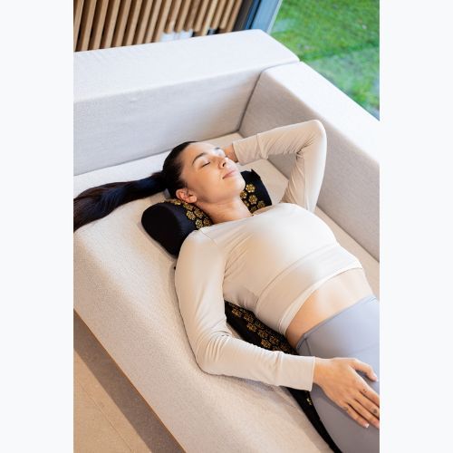 Akupresūros kilimėlis XTREXO z poduszką TXO-B4Z004-BK juodas