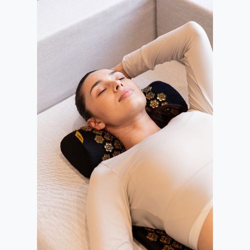 Akupresūros kilimėlis XTREXO duża z poduszką TXO-B4Z005-BK juodas