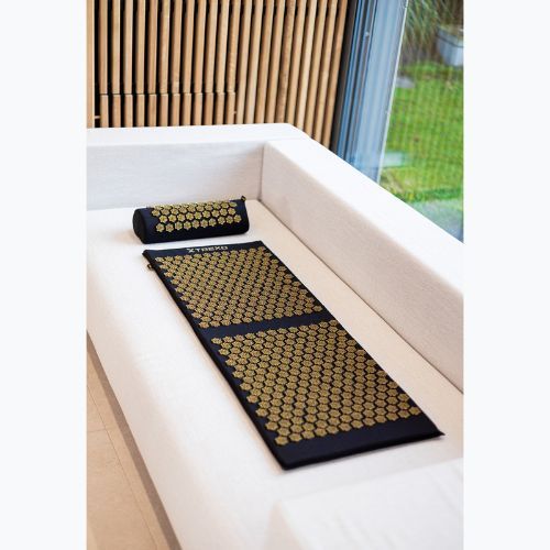 Akupresūros kilimėlis XTREXO duża z poduszką TXO-B4Z005-BK juodas