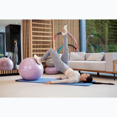 Gimnastikos kamuolys XTREXO TXO-B4Z008-VT 65 cm violetinis