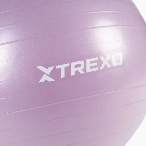 Gimnastikos kamuolys TREXO TXO-B4Z008-VT 65 cm violetinis