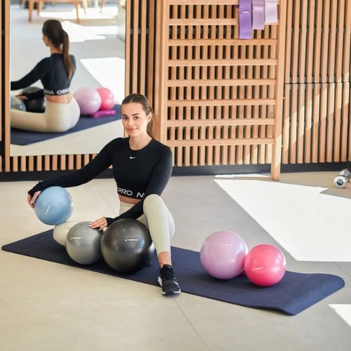 Mini gimnastikos kamuolys XTREXO TXO-B4Z010-BL 20 cm mėlynas