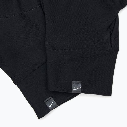 Moteriška galvos juosta + pirštinių komplektas Nike Essential Running black/black/silver