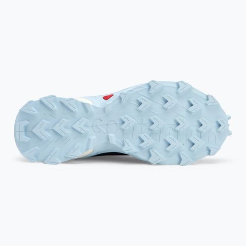 Moteriški bėgimo batai Salomon Supercross 4 grisaille/white/cashmere blue