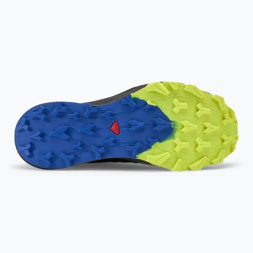 Vyriški bėgimo bateliai Salomon Thundercross GTX black/surf the web/safety yellow