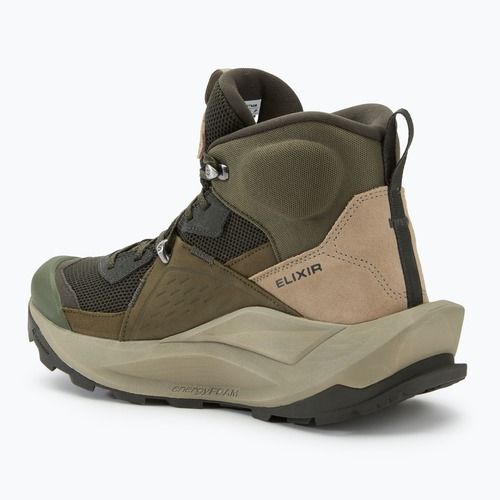 Vyriški turistiniai batai Salomon Elixir Mid GTX peat/vintage khaki/castlerock