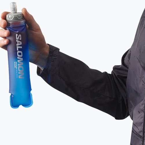 Minkštas butelis Salomon SoftFlask XA Filter 490ml/16oz clear blue