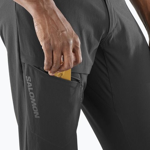 Vyriškos žygio kelnės Salomon Wayfarer deep black