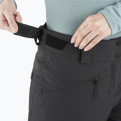 Moteriško slidinėjimo kelnės Salomon Edge deep black