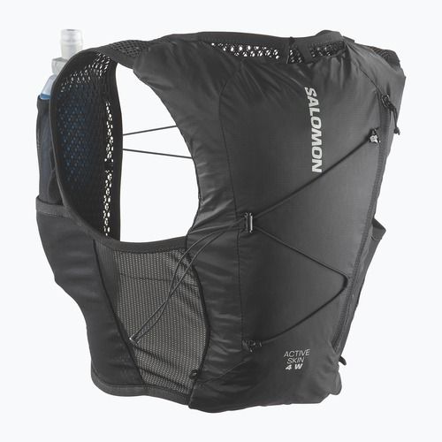 Moteriška bėgimo liemenė Salomon Active Skin 4 black/metal