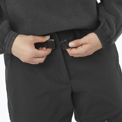 Moteriškos žygio kelnės Salomon Outerpath Utility deep black