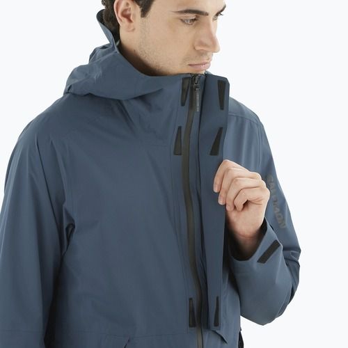 Vyriška striukė nuo lietaus Salomon Outerpath Pro midnight navy