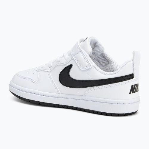 Vaikiški batai Nike Court Borough Low Recraft white/black