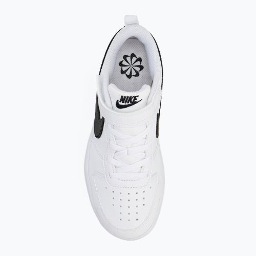 Vaikiški batai Nike Court Borough Low Recraft white/black