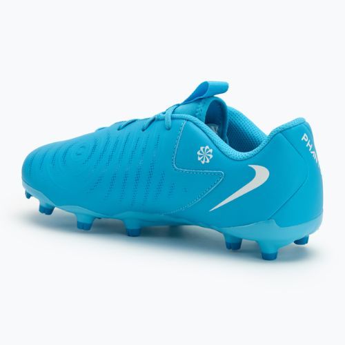 Vaikiški futbolo batai Nike Phantom GX II Academy FG/MG Junior blue fury/white