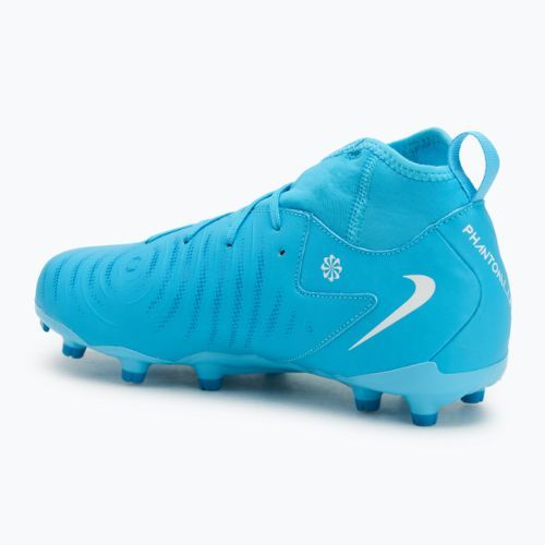 Vaikiški futbolo batai Nike Phantom Luna 2 Academy FG/MG blue fury/white
