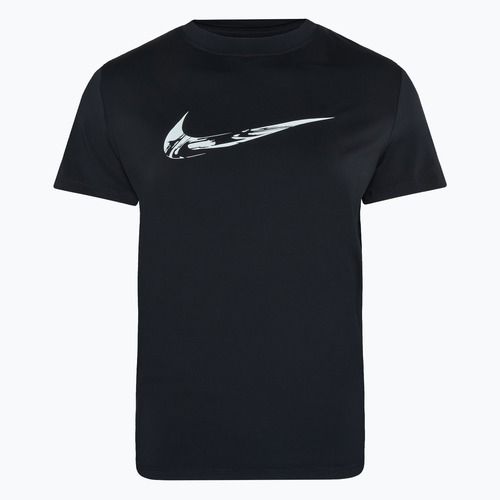 Moteriški bėgimo marškinėliai Nike One Dri-Fit black/white