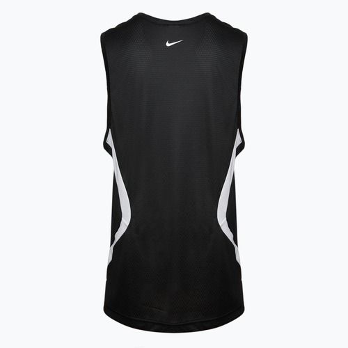 Vyriški krepšinio marškinėliai Nike Icon Dri-Fit TT black/white/black/white