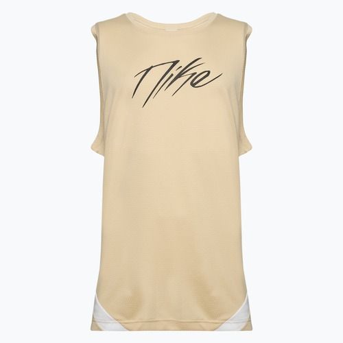 Vyriški krepšinio marškinėliai Nike Icon Dri-Fit TT team gold/team gold/white/black