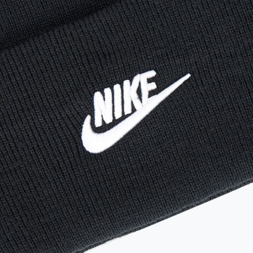 Žieminė kepurė Nike Peak Futura Beanie black/white