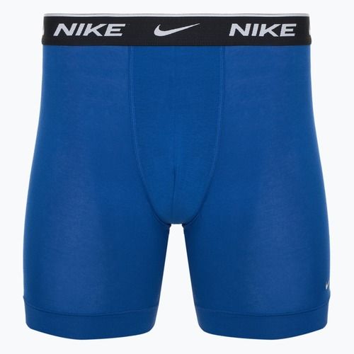 Vyriškos trumpikės Nike Everyday Cotton Stretch 3 poros obsidian/game royal/black