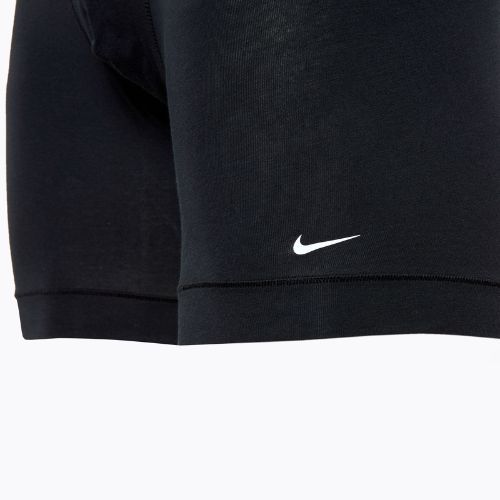 Vyriškos trumpikės Nike Everyday Cotton Stretch 3 poros black/gold/black