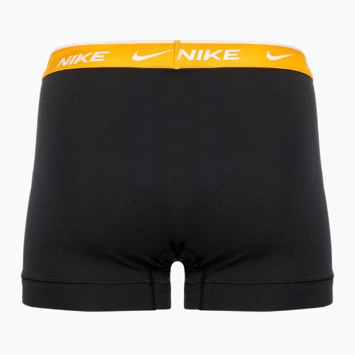 Vyriškos trumpikės Nike Everyday Cotton Stretch Trunk 3 poros black/gold/hyper crimson